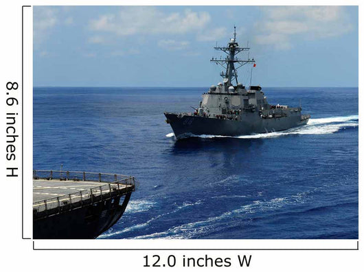 Guided-missile Destroyer Uss Preble Wall Decal