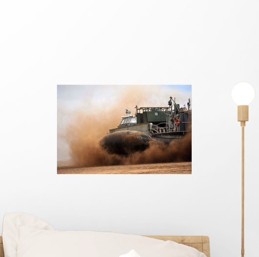 Landing Craft Air Cushion Wall Decal Design 1