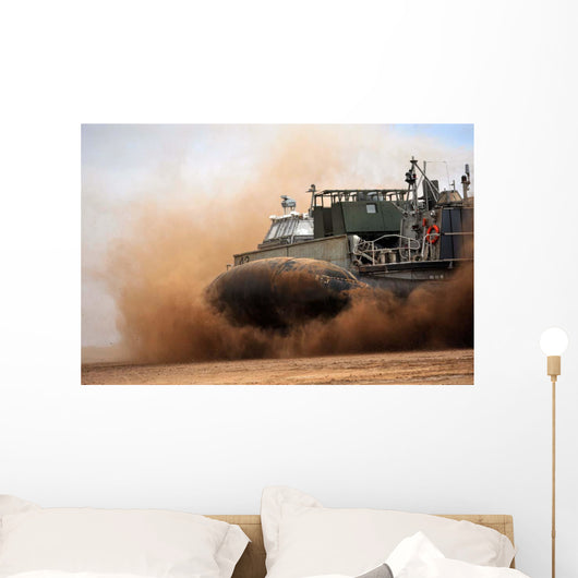 Landing Craft Air Cushion Wall Decal Design 1