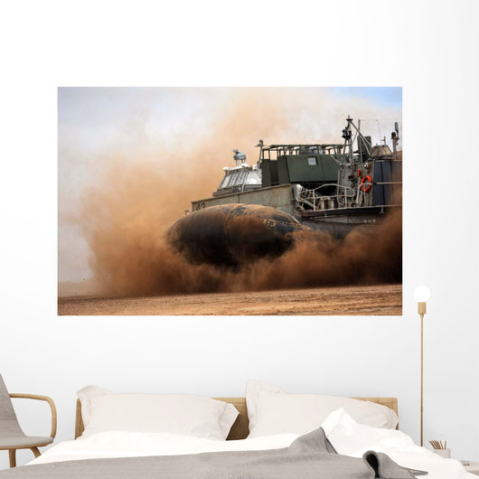 Landing Craft Air Cushion Wall Decal Design 1