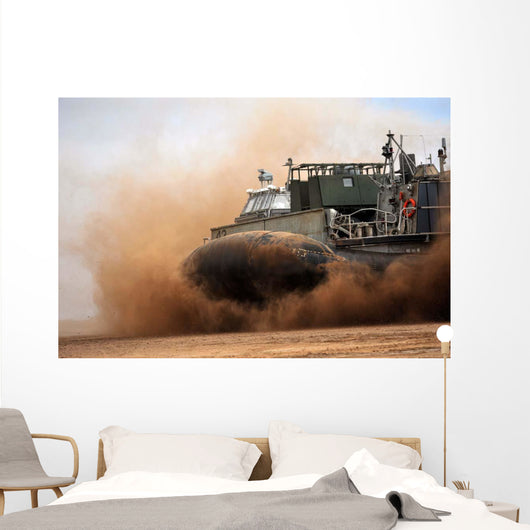 Landing Craft Air Cushion Wall Decal Design 1