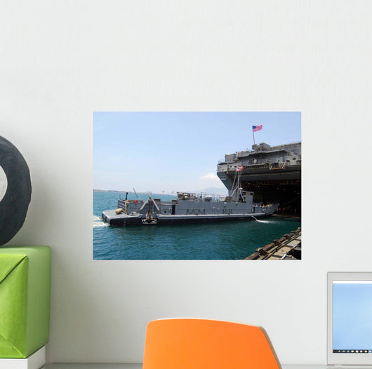 Landing Craft Utility Moving Wall Decal