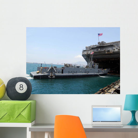 Landing Craft Utility Moving Wall Decal
