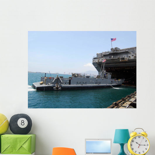Landing Craft Utility Moving Wall Decal