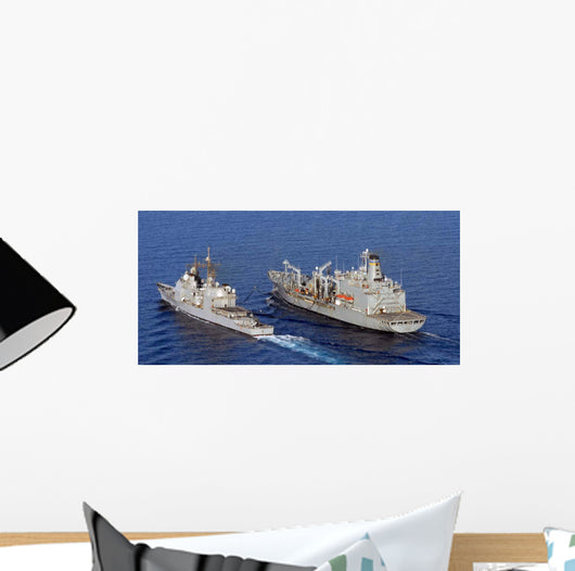 Uss Gettysburg Conducting Underway Wall Decal