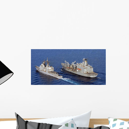 Uss Gettysburg Conducting Underway Wall Decal