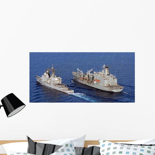 Uss Gettysburg Conducting Underway Wall Decal