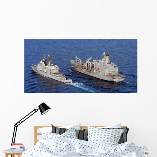 Uss Gettysburg Conducting Underway Wall Decal