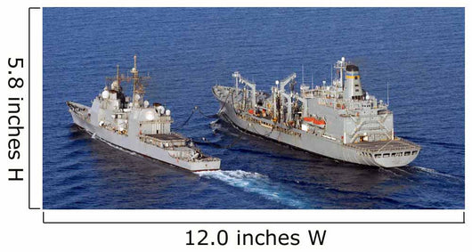 Uss Gettysburg Conducting Underway Wall Decal
