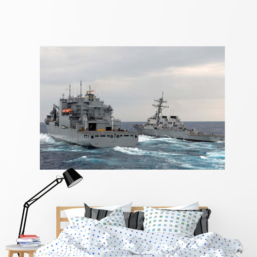 Military Sealift Command Fleet Wall Decal Design 1
