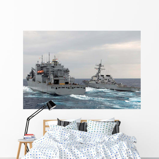 Military Sealift Command Fleet Wall Decal Design 1