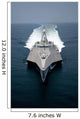 Littoral Combat Ship Independence Wall Decal Design 5