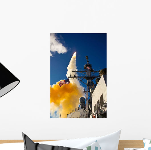 Aegis-class Destroyer Uss Hopper Wall Decal Design 1