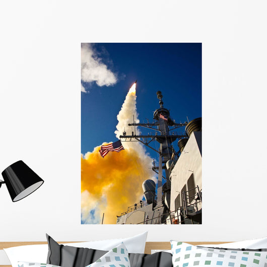 Aegis-class Destroyer Uss Hopper Wall Decal Design 1