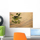 Pallets Cargo Dropping from Wall Decal