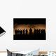 Us Marines Bowing Their Wall Decal