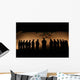 Us Marines Bowing Their Wall Decal
