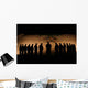Us Marines Bowing Their Wall Decal