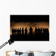 Us Marines Bowing Their Wall Decal
