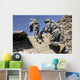 Soldiers Running up Staircase Wall Decal