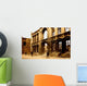 Soldiers Patrolling past Facade Wall Decal