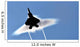 Us Air Force F-22 Wall Decal Design 1