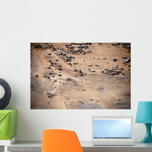 Container Delivery System Bundles Wall Decal Design 2