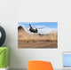 Ch-47 Chinook Prepares to Wall Decal Design 1