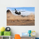 Ch-47 Chinook Prepares to Wall Decal Design 1