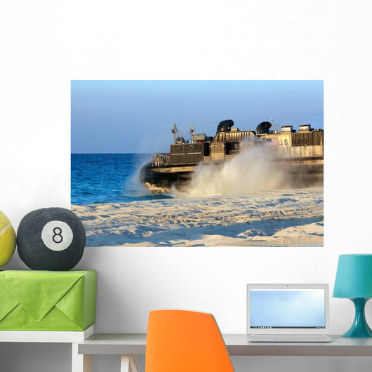 Assault Craft Heads Back Wall Decal
