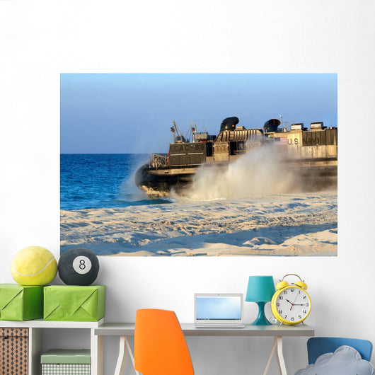 Assault Craft Heads Back Wall Decal