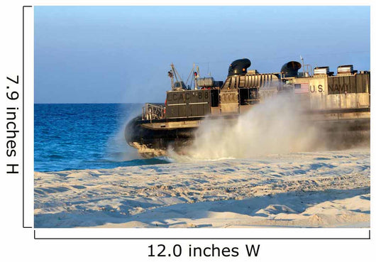 Assault Craft Heads Back Wall Decal