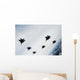 Six-ship Formation Aircraft Fly Wall Decal Design 2