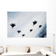 Six-ship Formation Aircraft Fly Wall Decal Design 2