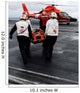 Personnel Carry Injured Sailor Wall Decal