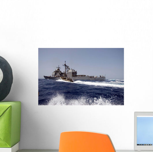 Personnel Inflatable Boat Cruise Wall Decal