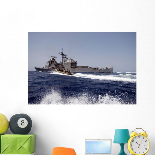 Personnel Inflatable Boat Cruise Wall Decal