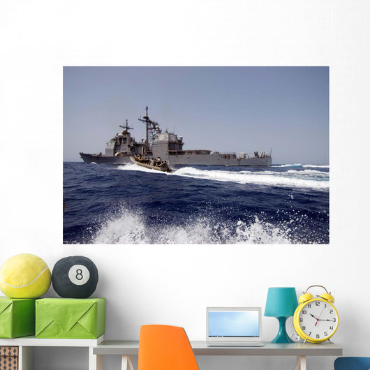 Personnel Inflatable Boat Cruise Wall Decal