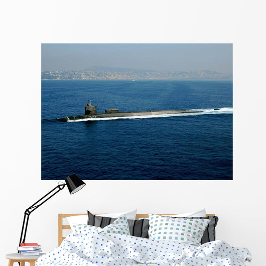 Guided-missile Submarine Uss Georgia Wall Decal