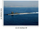 Guided-missile Submarine Uss Georgia Wall Decal