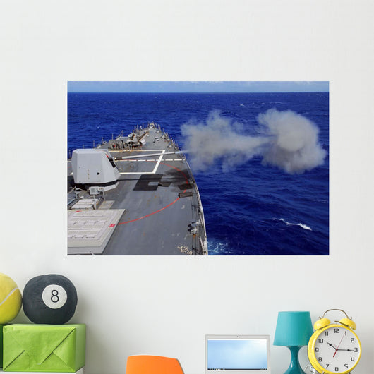 Guided-missile Destroyer Uss Mccampbell Wall Decal