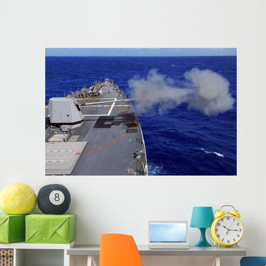 Guided-missile Destroyer Uss Mccampbell Wall Decal