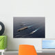 Formation Ships Traveling Sea Wall Decal