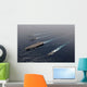 Formation Ships Traveling Sea Wall Decal