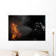 Firefighters Extinguish Simulated Cargo Wall Decal Design 3