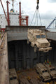 Harbor Crane Lifts Mine-resistant Wall Decal