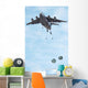 Soldiers Jump from C-17 Wall Decal