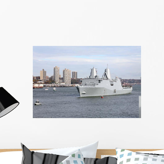 Marines and Sailors Man Wall Decal