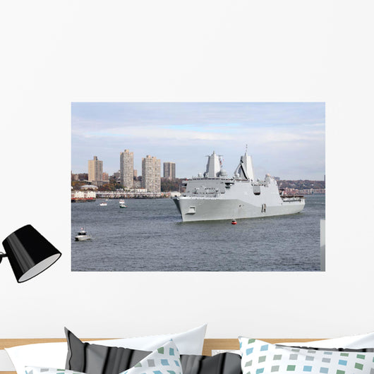 Marines and Sailors Man Wall Decal