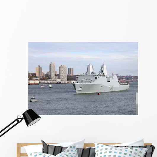 Marines and Sailors Man Wall Decal